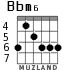 Bbm6 for guitar - option 2