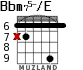 Bbm75-/E for guitar - option 3
