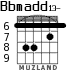 Bbmadd13- for guitar - option 4