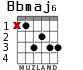 Bbmaj6 for guitar - option 1
