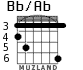 Bb/Ab for guitar - option 3