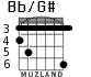 Bb/G# for guitar - option 3