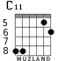 C11 for guitar - option 2