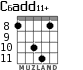 C6add11+ for guitar - option 9