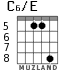C6/E for guitar - option 4