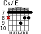 C6/E for guitar - option 7