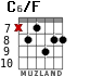 C6/F for guitar - option 5