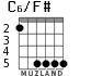 C6/F# for guitar - option 3