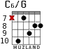 C6/G for guitar - option 5