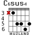 C6sus4 for guitar - option 2