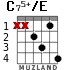 C75+/E for guitar - option 3