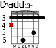 C7add13- for guitar - option 2