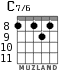 C7/6 for guitar - option 6