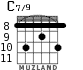 C7/9 for guitar - option 9