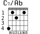 C7/Ab for guitar - option 2