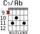 C7/Ab for guitar - option 4