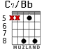 C7/Bb for guitar - option 6