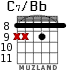 C7/Bb for guitar - option 8