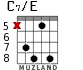 C7/E for guitar - option 5