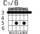 C7/G for guitar - option 2