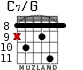 C7/G for guitar - option 5