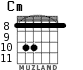 Cm for guitar - option 6