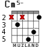 Cm5- for guitar - option 2