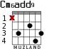 Cm6add9 for guitar - option 3