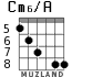 Cm6/A for guitar - option 4