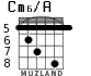 Cm6/A for guitar - option 6