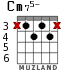 Cm75- for guitar - option 1