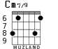 Cm7/9 for guitar - option 5