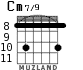 Cm7/9 for guitar - option 6