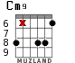 Cm9 for guitar - option 4