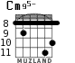 Cm95- for guitar - option 3