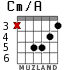 Cm/A for guitar - option 2