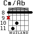 Cm/Ab for guitar - option 5