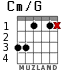 Cm/G for guitar - option 2