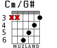 Cm/G# for guitar