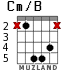Cm/B for guitar - option 2