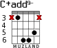 C+add9- for guitar - option 3