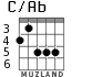 C/Ab for guitar - option 3