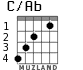 C/Ab for guitar - option 1