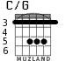 C/G for guitar - option 2