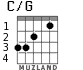C/G for guitar - option 1