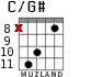 C/G# for guitar - option 8