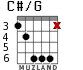 C#/G for guitar - option 2