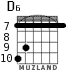 D6 for guitar - option 4
