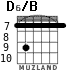 D6/B for guitar - option 7