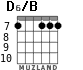 D6/B for guitar - option 8